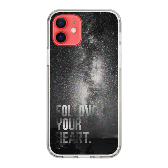 Slim Protection Case［ Original - Dot Overlay - FOLLOW YOUR HEART/C ］