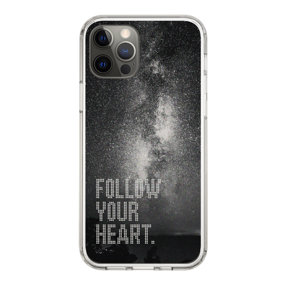 Slim Protection Case［ Original - Dot Overlay - FOLLOW YOUR HEART/C ］