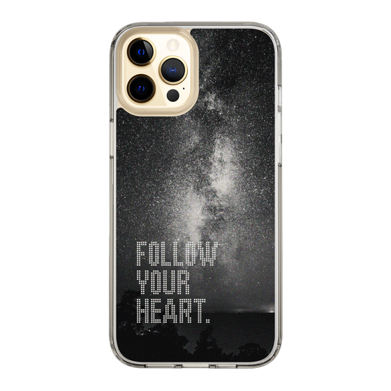 Slim Protection Case［ Original - Dot Overlay - FOLLOW YOUR HEART/C ］