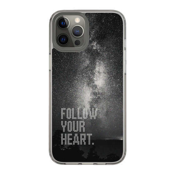Slim Protection Case［ Original - Dot Overlay - FOLLOW YOUR HEART/C ］