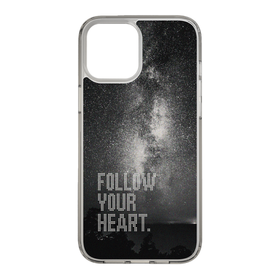 Slim Protection Case［ Original - Dot Overlay - FOLLOW YOUR HEART/C ］