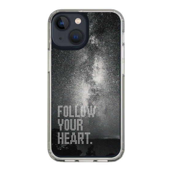Slim Protection Case［ オリジナル - ドットオーバーレイ - FOLLOW YOUR HEART/C ］