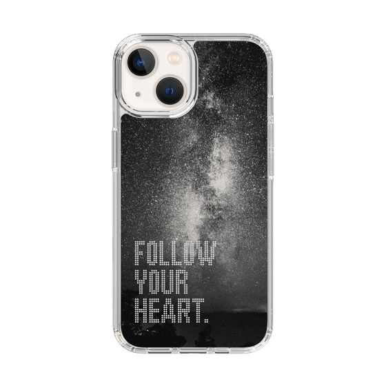 Slim Protection Case［ Original - Dot Overlay - FOLLOW YOUR HEART/C ］