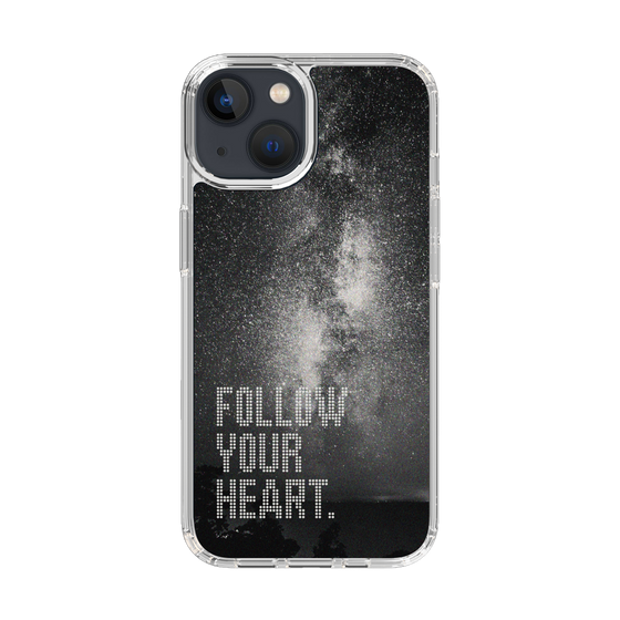 Slim Protection Case［ Original - Dot Overlay - FOLLOW YOUR HEART/C ］