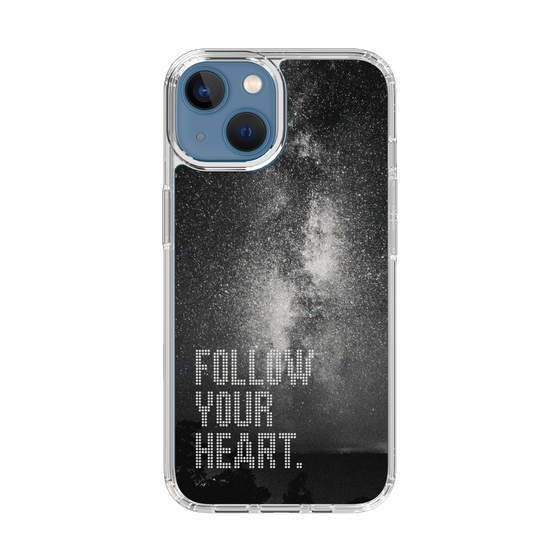 Slim Protection Case［ Original - Dot Overlay - FOLLOW YOUR HEART/C ］