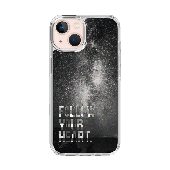 Slim Protection Case［ Original - Dot Overlay - FOLLOW YOUR HEART/C ］