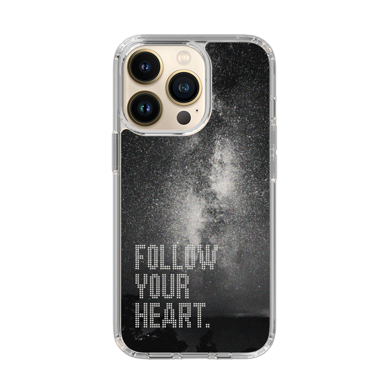 Slim Protection Case［ Original - Dot Overlay - FOLLOW YOUR HEART/C ］