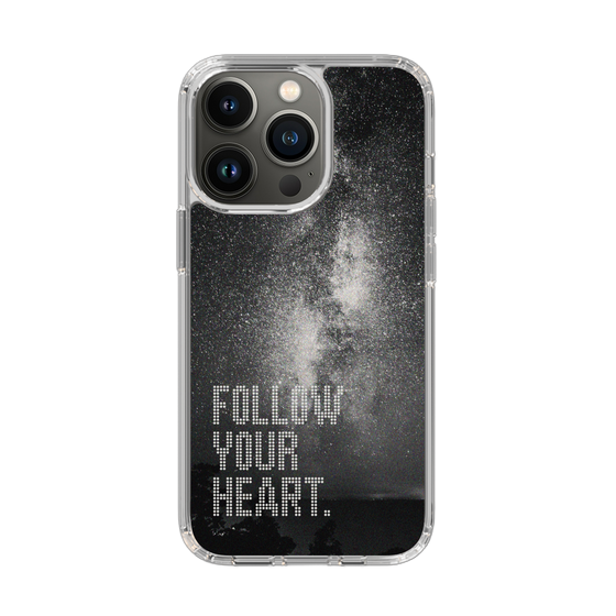 Slim Protection Case［ Original - Dot Overlay - FOLLOW YOUR HEART/C ］