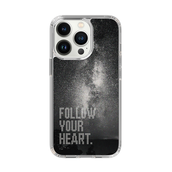 Slim Protection Case［ Original - Dot Overlay - FOLLOW YOUR HEART/C ］