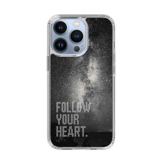 Slim Protection Case［ Original - Dot Overlay - FOLLOW YOUR HEART/C ］