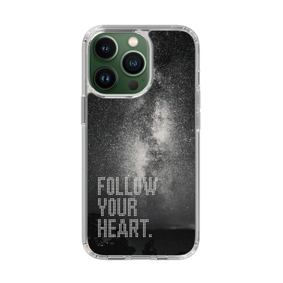 Slim Protection Case［ Original - Dot Overlay - FOLLOW YOUR HEART/C ］