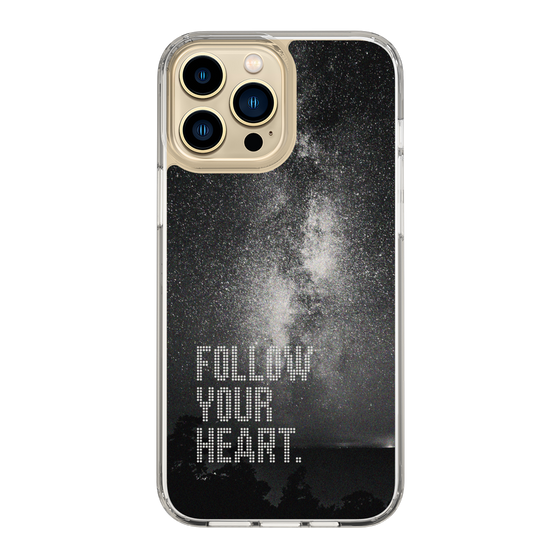 Slim Protection Case［ Original - Dot Overlay - FOLLOW YOUR HEART/C ］