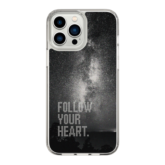 Slim Protection Case［ Original - Dot Overlay - FOLLOW YOUR HEART/C ］