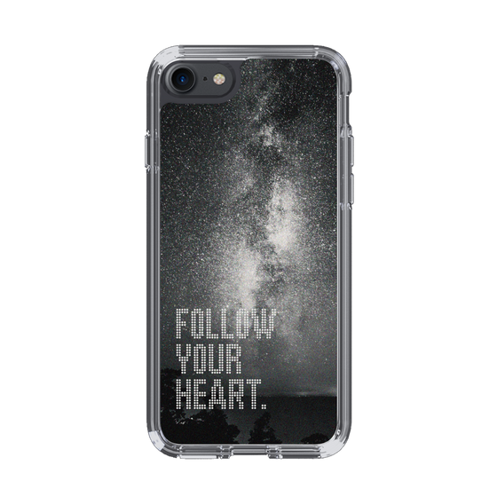 Slim Protection Case［ オリジナル - ドットオーバーレイ - FOLLOW YOUR HEART/C ］