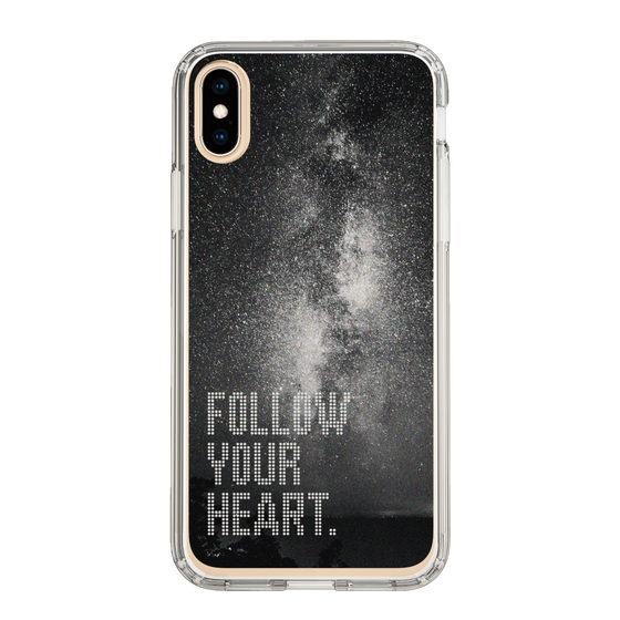 Slim Protection Case［ Original - Dot Overlay - FOLLOW YOUR HEART/C ］