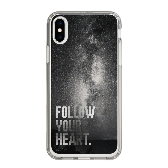 Slim Protection Case［ Original - Dot Overlay - FOLLOW YOUR HEART/C ］