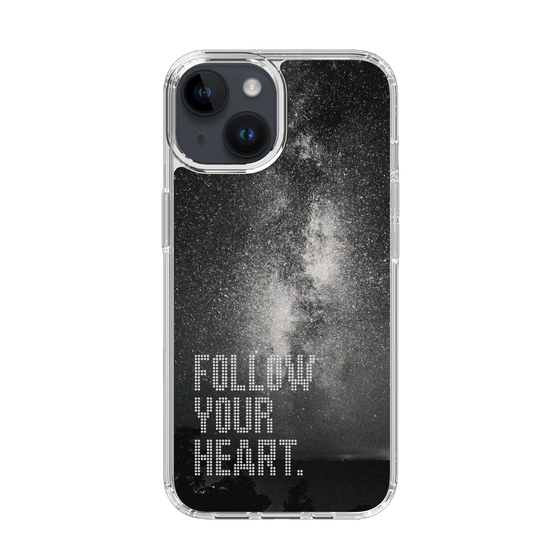 Slim Protection Case［ Original - Dot Overlay - FOLLOW YOUR HEART/C ］