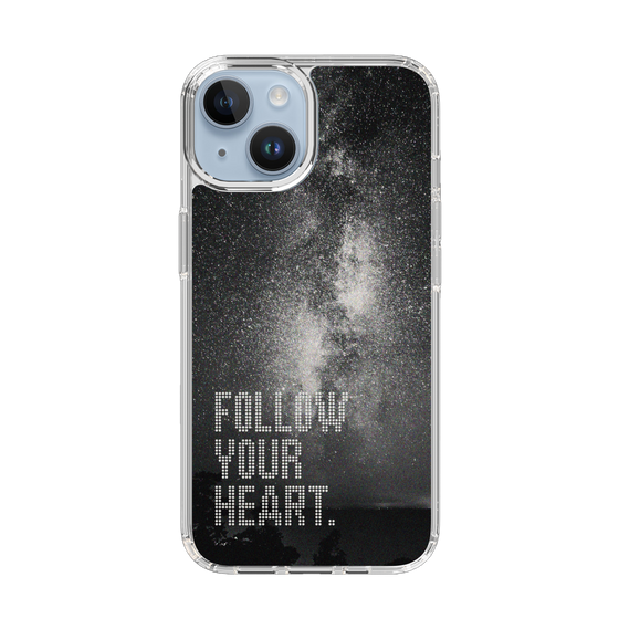 Slim Protection Case［ Original - Dot Overlay - FOLLOW YOUR HEART/C ］