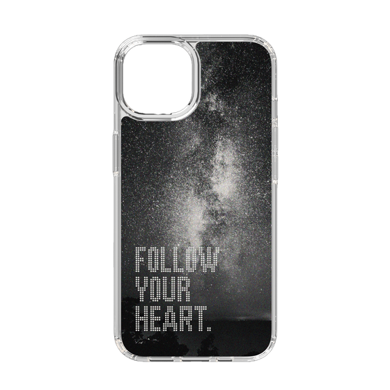 Slim Protection Case［ Original - Dot Overlay - FOLLOW YOUR HEART/C ］