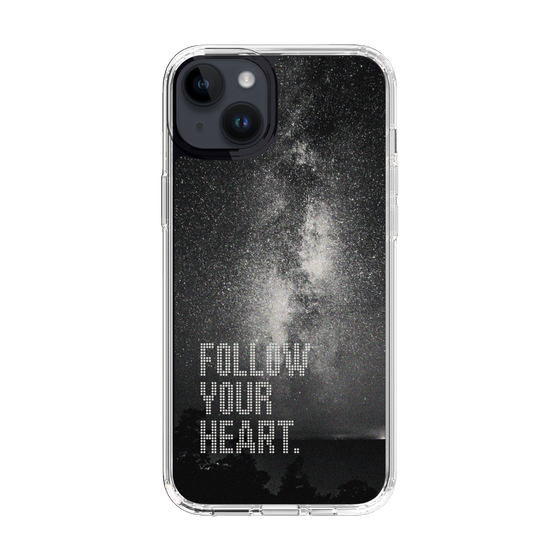 Slim Protection Case［ Original - Dot Overlay - FOLLOW YOUR HEART/C ］