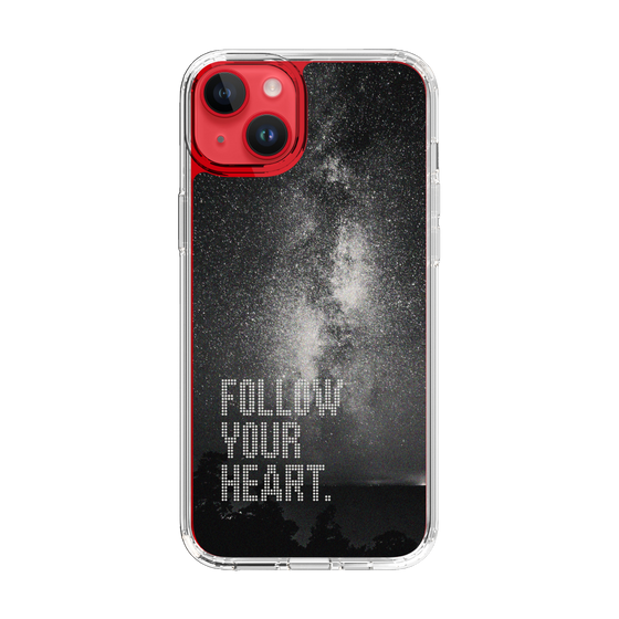 Slim Protection Case［ Original - Dot Overlay - FOLLOW YOUR HEART/C ］