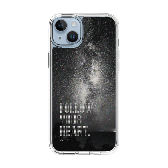 Slim Protection Case［ Original - Dot Overlay - FOLLOW YOUR HEART/C ］