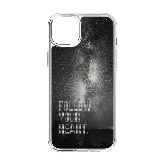 Slim Protection Case［ Original - Dot Overlay - FOLLOW YOUR HEART/C ］