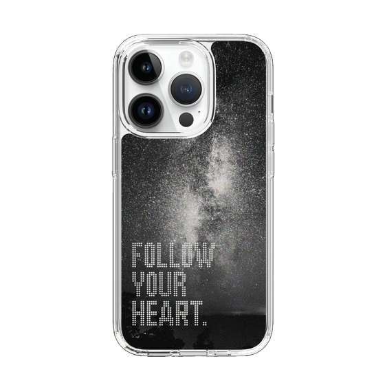 Slim Protection Case［ Original - Dot Overlay - FOLLOW YOUR HEART/C ］