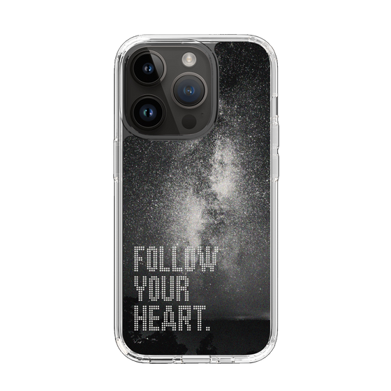 Slim Protection Case［ Original - Dot Overlay - FOLLOW YOUR HEART/C ］