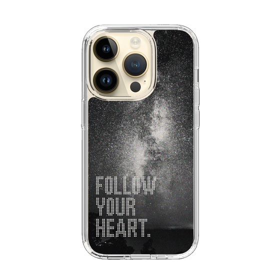Slim Protection Case［ Original - Dot Overlay - FOLLOW YOUR HEART/C ］
