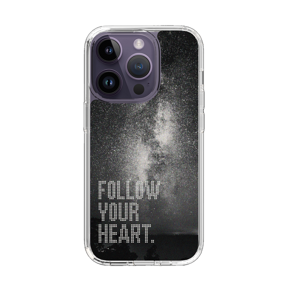 Slim Protection Case［ Original - Dot Overlay - FOLLOW YOUR HEART/C ］