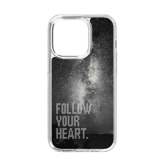 Slim Protection Case［ Original - Dot Overlay - FOLLOW YOUR HEART/C ］