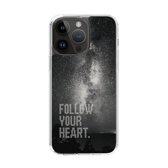Slim Protection Case［ Original - Dot Overlay - FOLLOW YOUR HEART/C ］