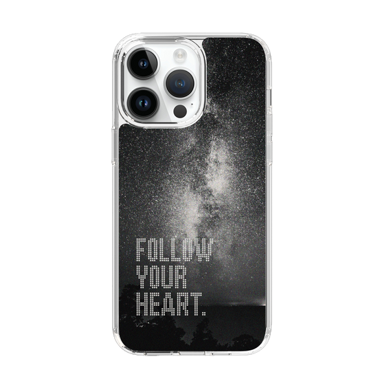 Slim Protection Case［ Original - Dot Overlay - FOLLOW YOUR HEART/C ］