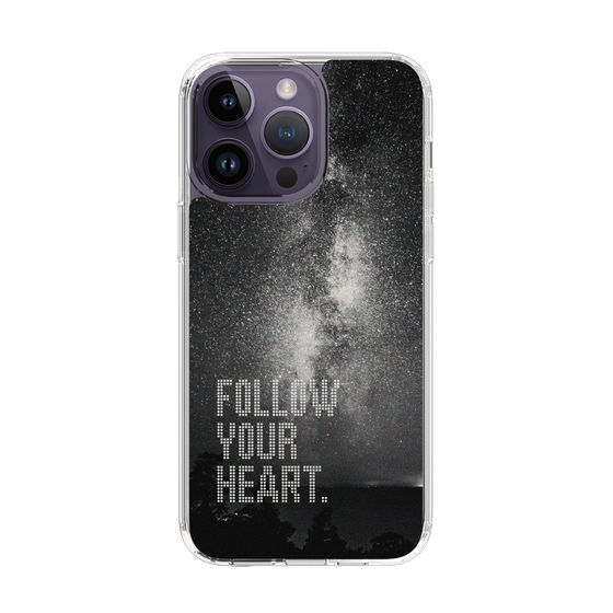 Slim Protection Case［ Original - Dot Overlay - FOLLOW YOUR HEART/C ］