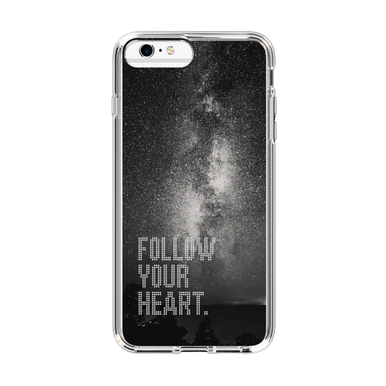 Slim Protection Case［ Original - Dot Overlay - FOLLOW YOUR HEART/C ］