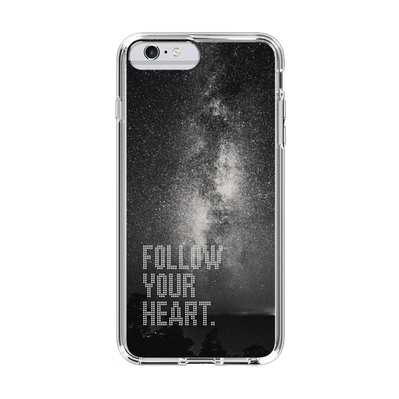 Slim Protection Case［ Original - Dot Overlay - FOLLOW YOUR HEART/C ］