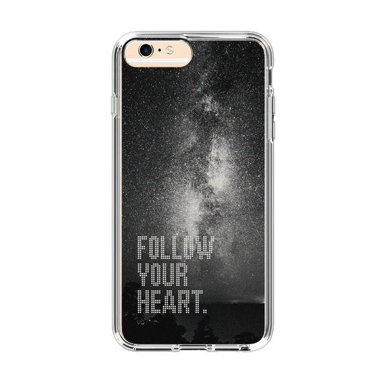 Slim Protection Case［ Original - Dot Overlay - FOLLOW YOUR HEART/C ］