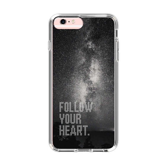 Slim Protection Case［ Original - Dot Overlay - FOLLOW YOUR HEART/C ］