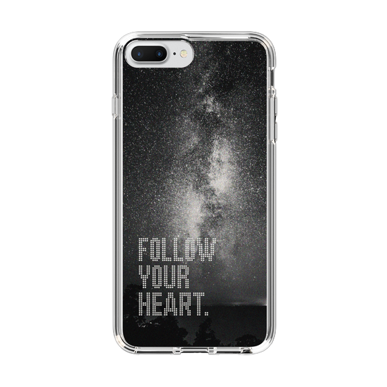 Slim Protection Case［ Original - Dot Overlay - FOLLOW YOUR HEART/C ］