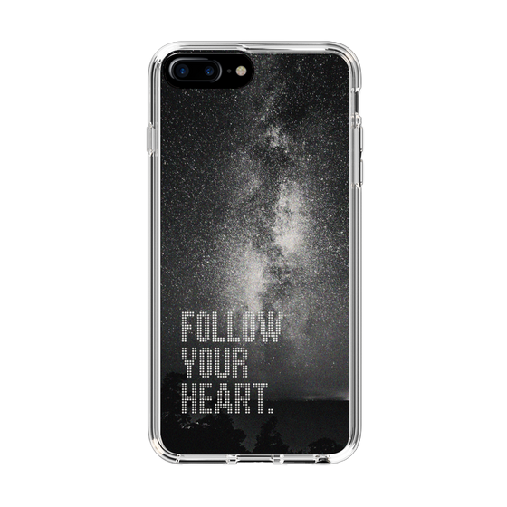 Slim Protection Case［ Original - Dot Overlay - FOLLOW YOUR HEART/C ］