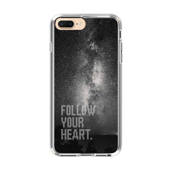 Slim Protection Case［ Original - Dot Overlay - FOLLOW YOUR HEART/C ］