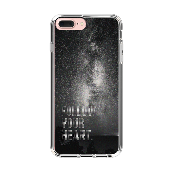 Slim Protection Case［ Original - Dot Overlay - FOLLOW YOUR HEART/C ］