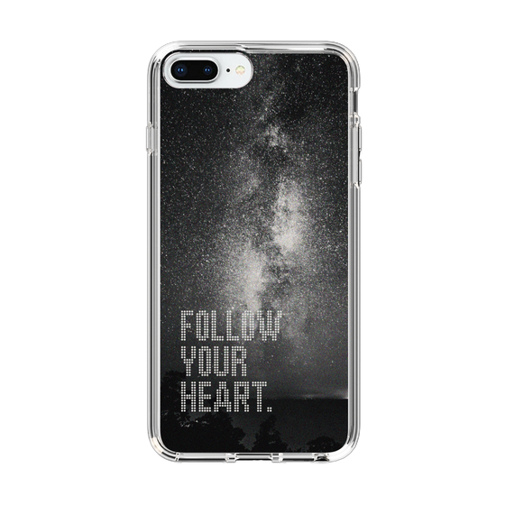 Slim Protection Case［ Original - Dot Overlay - FOLLOW YOUR HEART/C ］