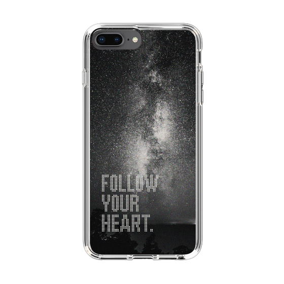Slim Protection Case［ Original - Dot Overlay - FOLLOW YOUR HEART/C ］