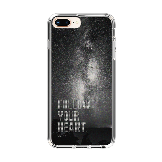 Slim Protection Case［ Original - Dot Overlay - FOLLOW YOUR HEART/C ］