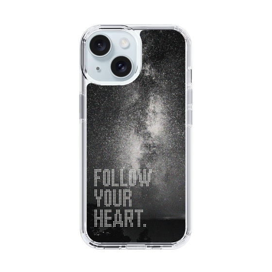 Slim Protection Case［ Original - Dot Overlay - FOLLOW YOUR HEART/C ］