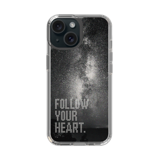 Slim Protection Case［ Original - Dot Overlay - FOLLOW YOUR HEART/C ］