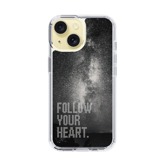 Slim Protection Case［ Original - Dot Overlay - FOLLOW YOUR HEART/C ］