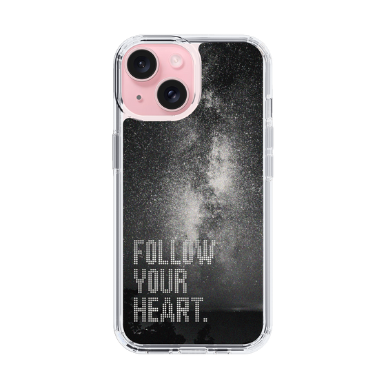 Slim Protection Case［ Original - Dot Overlay - FOLLOW YOUR HEART/C ］